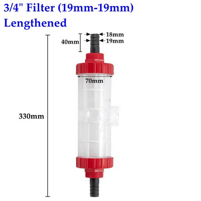 14 ~ 25mm diferite tipuri de filtru pentru pompa de inalta presiune pentru masina de curatare a ecranului sita pulverizator de irigare filtre de apa absorbante
