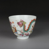 Jingdezhen kerámia antik porcelán teáscsésze egy csésze arany harang csésze, kézzel festett pasztell ősi karakterminta