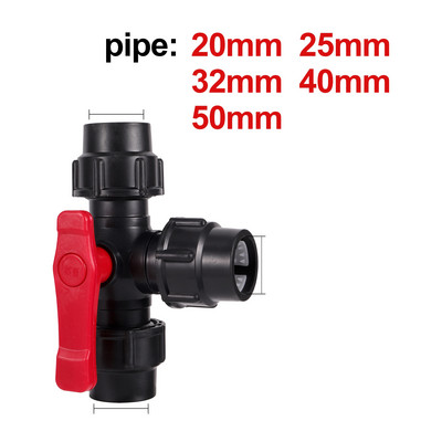 Fekete PE gyorscsatlakozó Kerti Közvetlen Csatlakozó Vízcső csatlakozó Mezőgazdasági öntözőrendszer PE PVC csőszerelvények 20-50mm