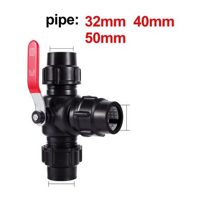 Fekete PE gyorscsatlakozó Kerti Közvetlen Csatlakozó Vízcső csatlakozó Mezőgazdasági öntözőrendszer PE PVC csőszerelvények 20-50mm