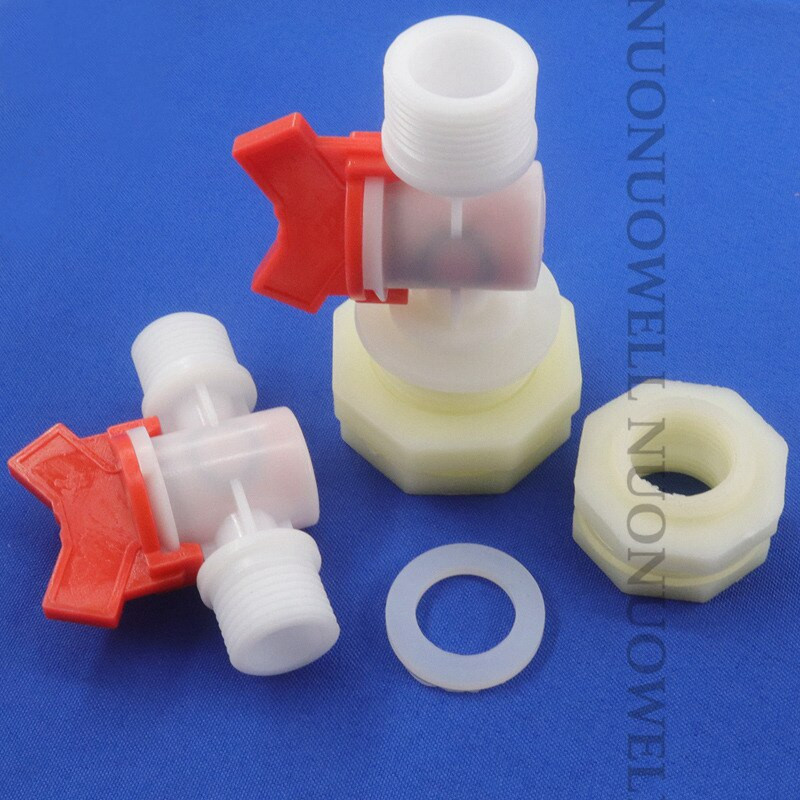 1-10 rinkinių 1/4'' 3/8'' 1/2'' 3/4'' 1'' dvigubo išorinio sriegio rutulinio vožtuvo vandens bako jungtis nerūdijančio plieno filtrų rinkinio jungtys