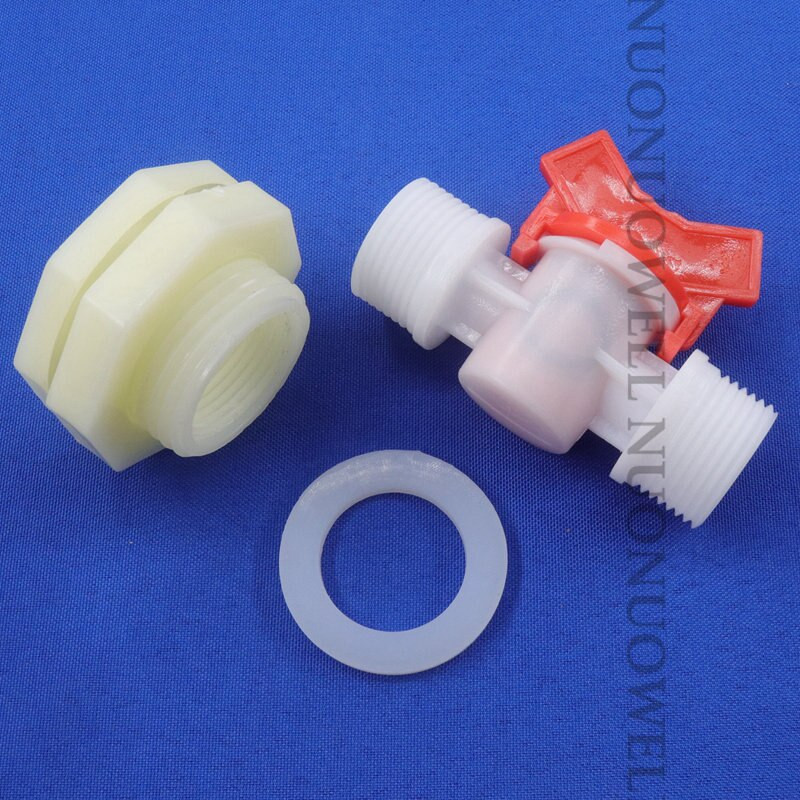 1-10 rinkinių 1/4'' 3/8'' 1/2'' 3/4'' 1'' dvigubo išorinio sriegio rutulinio vožtuvo vandens bako jungtis nerūdijančio plieno filtrų rinkinio jungtys