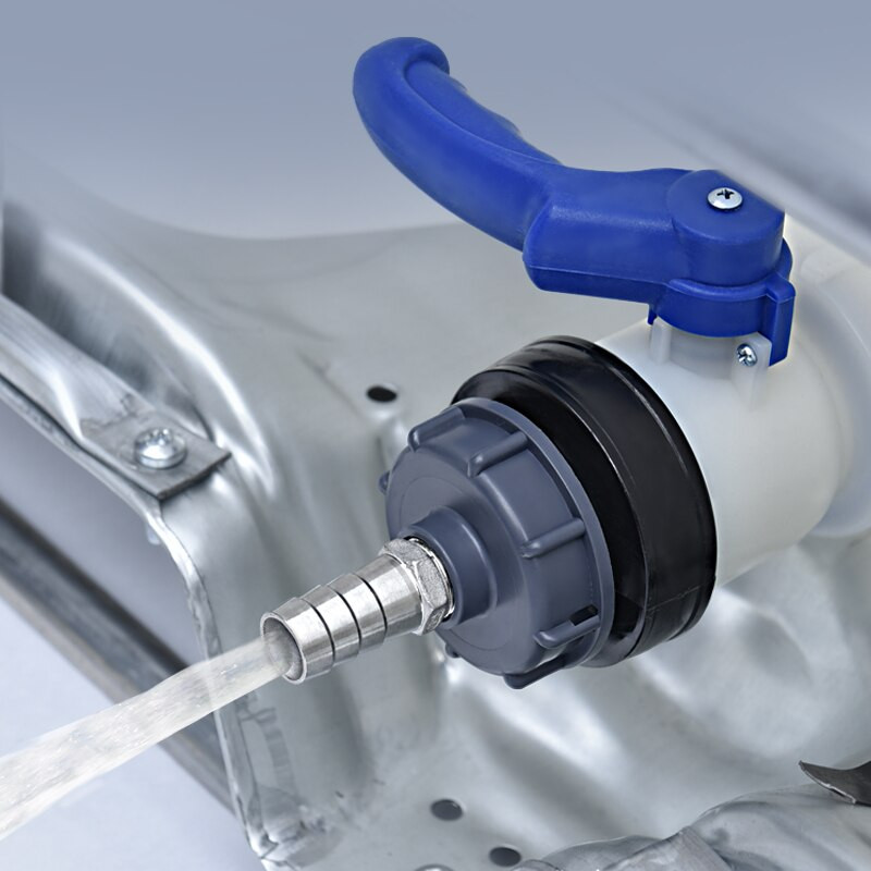 Supapă fluture din plastic DN40 pentru container rezervor IBC 1000L comutator Adaptor rezervor IBC