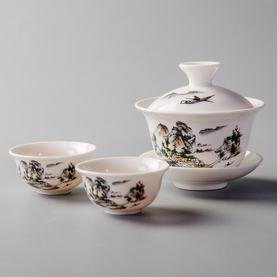 1kom 22ML kineski porculanski kung fu set šalica za čaj Keramički servis za čaj visokokvalitetni set za čaj zdjelice za čaj šalice i tanjurići posuđe D054