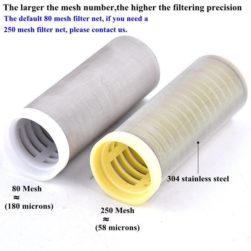 1/2" sodo laistymo žarnos filtras žemės ūkio drėkinimo priemaišų pirminis filtras akvariumo vandens siurblio filtras 80/250 tinklelio sietelio tinklelis