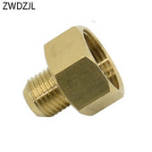 Mamă M22 la M14 Conector tată Adaptor din alamă Mașină de spălat cu presiune Racord de reducere Conector filetat Fitinguri pentru mașină de pulverizare 1 buc