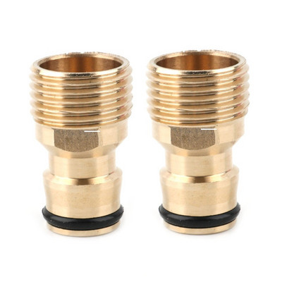 2 buc alamă 1/2" filet conector rapid conector pentru irigare grădină apă robinet duză adaptor robinet furtun de grădină/conector țeavă
