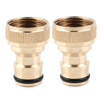 2 buc alamă 1/2" filet conector rapid conector pentru irigare grădină apă robinet duză adaptor robinet furtun de grădină/conector țeavă