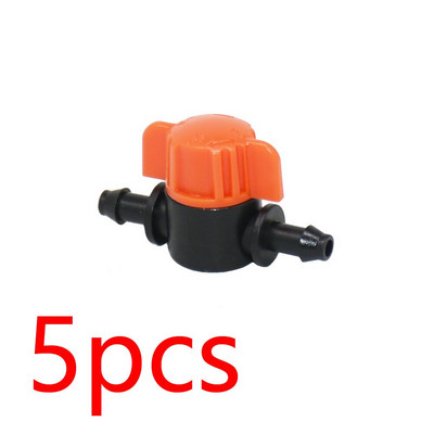 5-100 komada 4/7 crijevo ventil za vodu Vrtni automatski sustav za navodnjavanje kapanjem 1/4" Mini cijev za navodnjavanje Bodljikavi prekidač Kontrolni spojevi