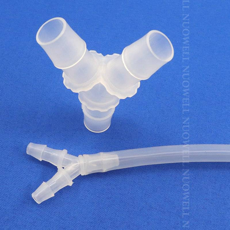 200 ~ 5 buc. 2,4-6,4 mm Conectori tip Y de tip T Dispozitive de despicare pentru țevi din plastic PP pentru rezervor de pește de acvariu Conector de distribuitor de furtun pentru pompă de aer