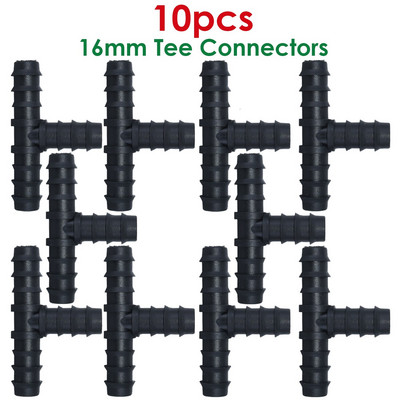 KESLA 10 buc. 16 mm cuplaj cot ghimpat conector de capăt pentru micro irigare 1/2 inchi PE tub furtun racord prin picurare udarea grădinii