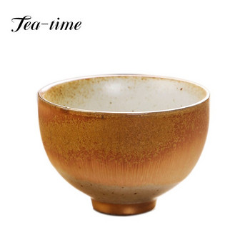 Φλιτζάνι κούπα από πέτρα αντίκες Ιαπωνικό φλιτζάνι φάμπε μπολ τσαγιού Retro Master\'s Individual Single Bowl Hanamade φλιτζάνια τσαγιού για ποτά