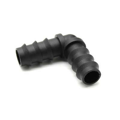 10db Üvegházhatású PE cső 16 20 25 mm-es Tee egyenes könyökdugó öntözőcső szerelvény mikro spray öntözési tartozékok