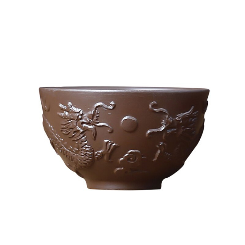 100 ml YiXing Purple Clay Tea csésze Kínai Kung Fu teáskészlet nagy teáscsésze Oolong tea Pu'er tea tea csésze