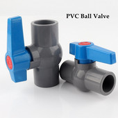 ID 20/25/32/40/50/63mm PVC cső golyóscsapok Víz öntözőrendszer vízelvezető cső gyorsszelep vízcső csatlakozó szerelvények