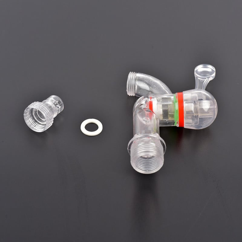 Adaptor de rezervor IBC cu filet de 1/2 ", 3/4 inch, robinet de plastic îngroșat S60X6 Capac filetat Fiting rezervor de apă pentru conectori de apă de grădină de acasă