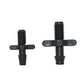 1/8 1/4" tömlő menetes csatlakozó 3/5 4/7 öntözés szöggel Kerti csepegtető öntözés szerelvények Kerti tömlő gyorscsatlakozó 50 db