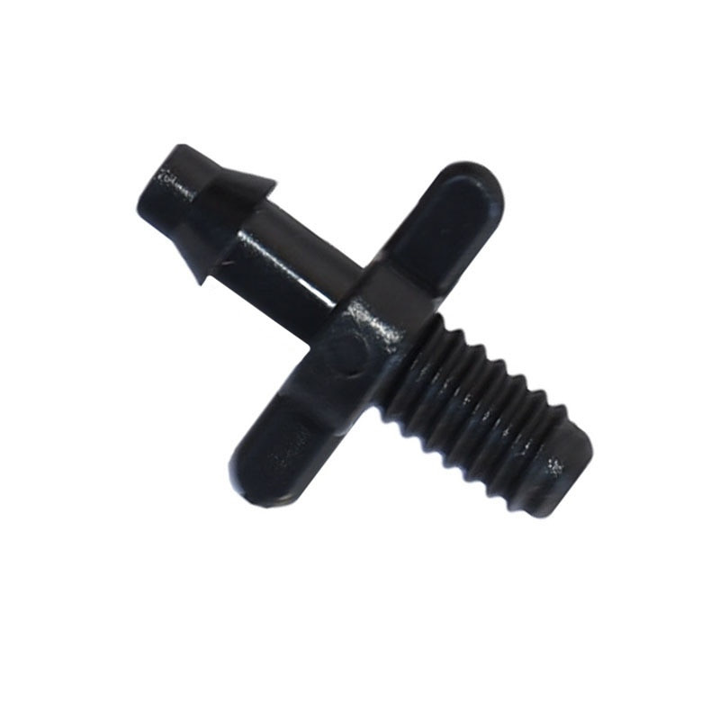 1/8 1/4" tömlő menetes csatlakozó 3/5 4/7 öntözés szöggel Kerti csepegtető öntözés szerelvények Kerti tömlő gyorscsatlakozó 50 db