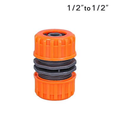 Kerti öntözőtömlő műanyag gyorscsatlakozó 1/2" 3/4" 1 dupla dupla csatlakozó csukló adapter hosszabbító készlet csőhöz