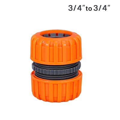 Kerti öntözőtömlő műanyag gyorscsatlakozó 1/2" 3/4" 1 dupla dupla csatlakozó csukló adapter hosszabbító készlet csőhöz