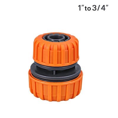 Kerti öntözőtömlő műanyag gyorscsatlakozó 1/2" 3/4" 1 dupla dupla csatlakozó csukló adapter hosszabbító készlet csőhöz