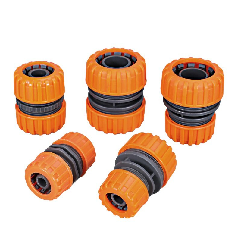 Kerti öntözőtömlő műanyag gyorscsatlakozó 1/2" 3/4" 1 dupla dupla csatlakozó csukló adapter hosszabbító készlet csőhöz