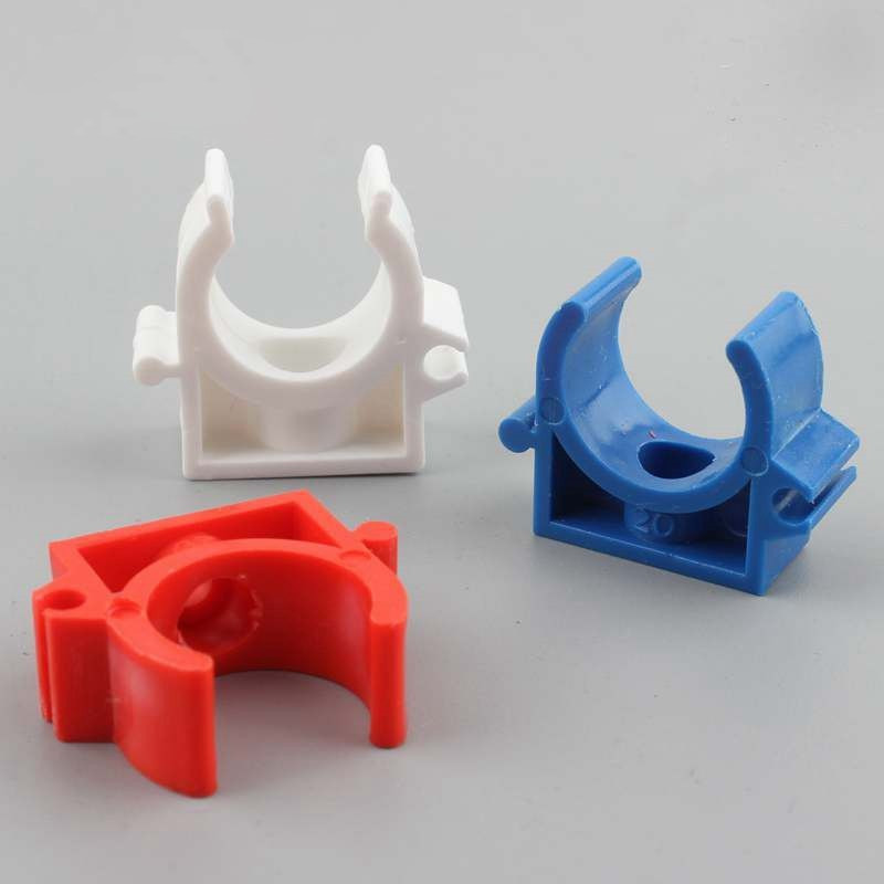 10 db 16 20 25 32 mm-es PVC csőbilincs csatlakozótartó műanyag csőszerelvények U típusú víztömlő csatlakozók heveder Kerti kiegészítők
