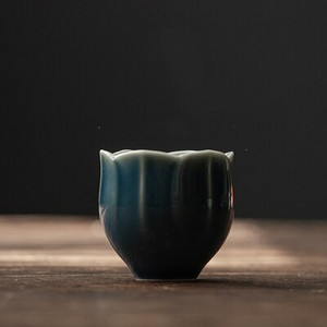 Set de ceai cu flori de lotus, cești, set frumos de ceaiuri, căni chinezești pentru ceremonia ceaiului, ceai, serviciu de ceai, butoi