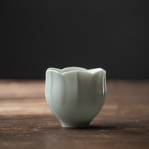 Set de ceai cu flori de lotus, cești, set frumos de ceaiuri, căni chinezești pentru ceremonia ceaiului, ceai, serviciu de ceai, butoi