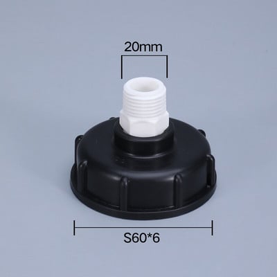 1000L IBC tote tartály leeresztő adapter 304 rozsdamentes acél kifolyó szerelvények csere otthoni kert öntözés kapcsoló szerszám