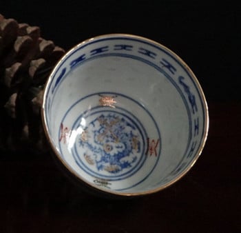 Σύντομη περιγραφή προσωπικότητας Κεραμικό φλιτζάνι τσαγιού Jingdezhen Φλιτζάνι τσαγιού Παραδοσιακό ρετρό στυλ πορσελάνινο φλιτζάνι τσαγιού μικρό μπολ τσαγιού