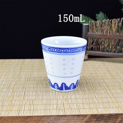 Személyes ismertető Kerámia teáscsésze Jingdezhen teáscsésze Hagyományos retro stílusú porcelán kávés teáscsésze kis teástál