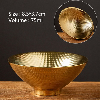 Home Master Cup Aranyozott Jian Zhan Aranyozott Személyes Tea Cup Aranyozott Egészségügyi Tea Cup Kerámia