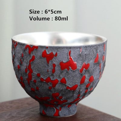 Home Master Cup Aranyozott Jian Zhan Aranyozott Személyes Tea Cup Aranyozott Egészségügyi Tea Cup Kerámia