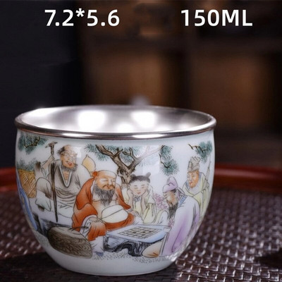 Home Master Cup Aranyozott Jian Zhan Aranyozott Személyes Tea Cup Aranyozott Egészségügyi Tea Cup Kerámia