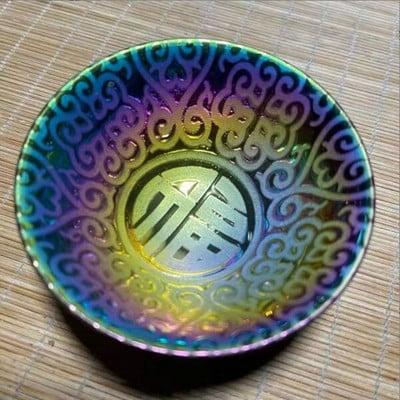 Home Master Cup Aranyozott Jian Zhan Aranyozott Személyes Tea Cup Aranyozott Egészségügyi Tea Cup Kerámia