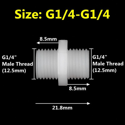 2-100db 1/8"-3/4" külső menet egyenlő átmérőjű szűkítő csuklópersely illesztés Kerti öntözőszerelvények vízcsőcsatlakozó javítószerszám