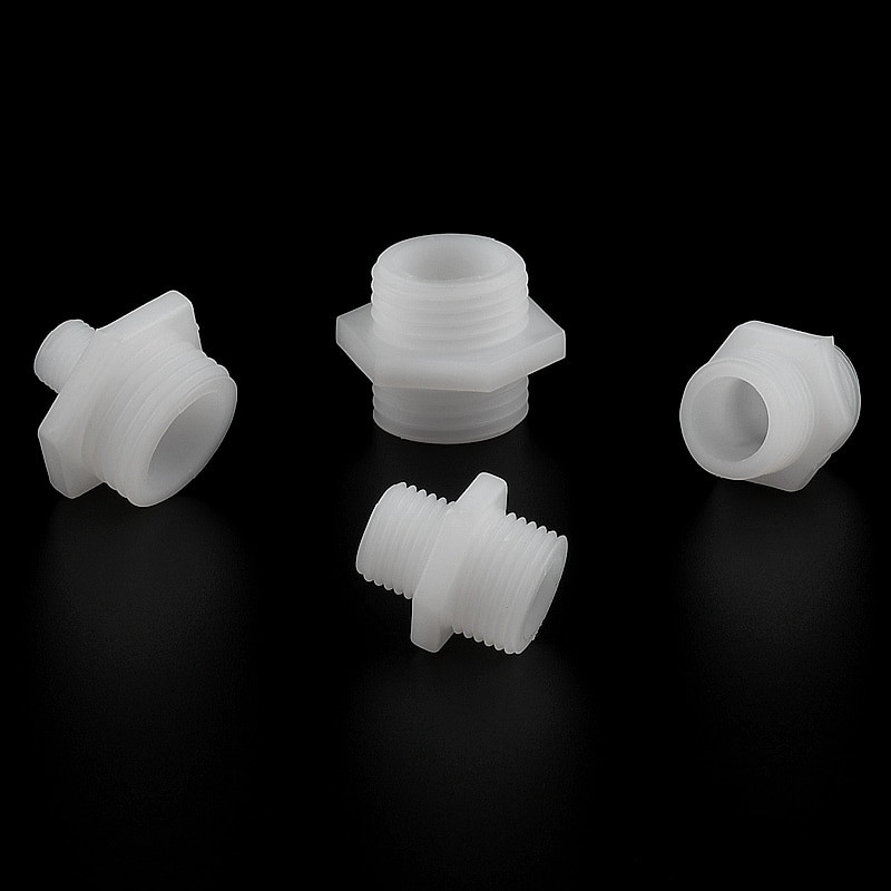 2-100db 1/8"-3/4" külső menet egyenlő átmérőjű szűkítő csuklópersely illesztés Kerti öntözőszerelvények vízcsőcsatlakozó javítószerszám