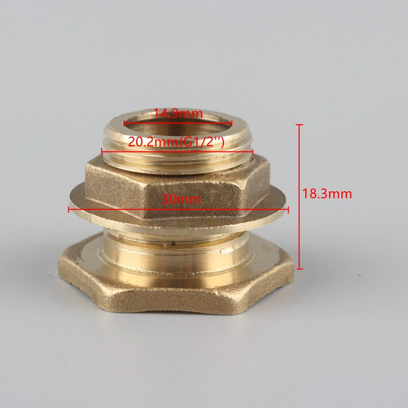 Víztartály tömlőcsatlakozó Akvárium Tartozékok Sárgaréz G1/2'' Menet 6/8/10/12/14/16/19 mm-es víztorony csuklós adapter Sanner