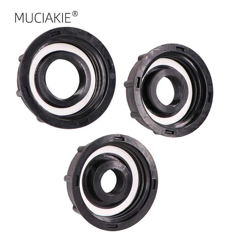 MUCIAKIE 1/2'' 3/4'' 1'' Adaptor pentru rezervor IBC cu filet femela Conectori pentru robinet de apă pentru grădină, cuplaj pentru irigare, fitinguri