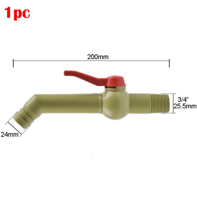 Kerti tartály csaptelep szűrőprés S60X6 IBC vízdoboz adapter Hosszabbítsa meg a csatlakozó szelepet Erős műanyag csaptelep iszapkezelés