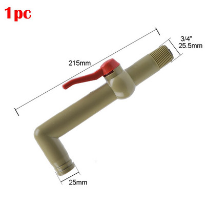 Kerti tartály csaptelep szűrőprés S60X6 IBC vízdoboz adapter Hosszabbítsa meg a csatlakozó szelepet Erős műanyag csaptelep iszapkezelés