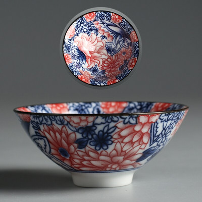 Új termék Qinghua porcelán tea Zhan Scaling Retro Kungfu teáscsésze Kerámia csésze Többszínű mester teáscsésze személyes egypohár