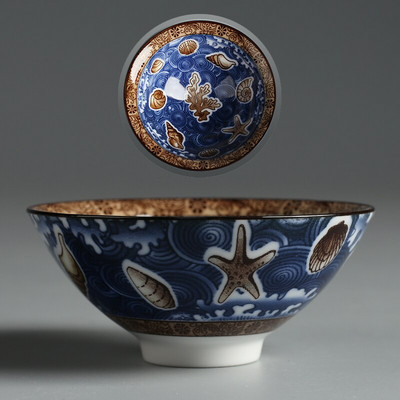 Új termék Qinghua porcelán tea Zhan Scaling Retro Kungfu teáscsésze Kerámia csésze Többszínű mester teáscsésze személyes egypohár