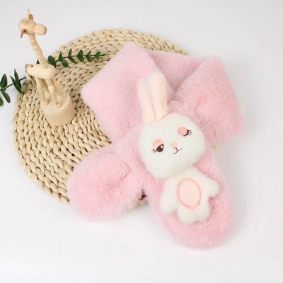 Naujo modelio pliušinis aplikacinis šalikas berniukui ir mergaitei