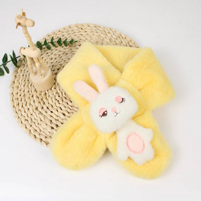 Naujo modelio pliušinis aplikacinis šalikas berniukui ir mergaitei