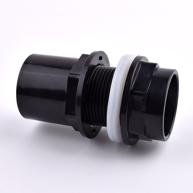 ID 20~50mm crna PVC cijev za akvarij zadebljana konektor za rezervoar za ribu rezervoar za vodu ulaz izlaz izlaz odvod UPVC cijev adapter fitinzi
