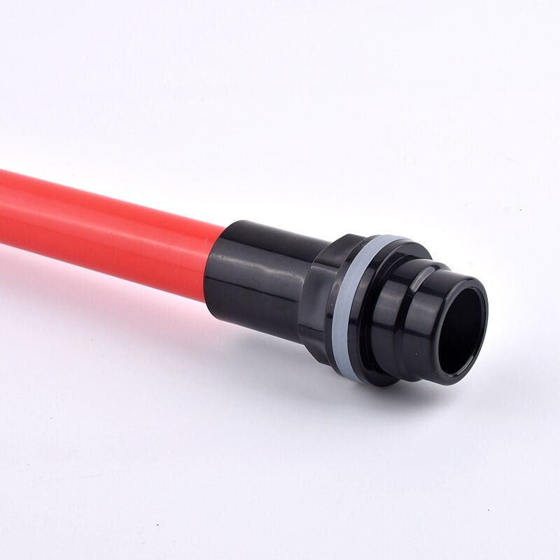 ID 20~50mm crna PVC cijev za akvarij zadebljana konektor za rezervoar za ribu rezervoar za vodu ulaz izlaz izlaz odvod UPVC cijev adapter fitinzi
