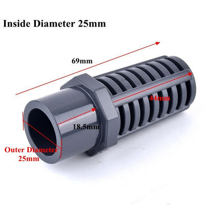 1-5 tk PVC keermestatud imemis-/ülevoolusõel akvaariumi filtri äravoolu liitmikud kalapaagi läbilaskev õhutuskork