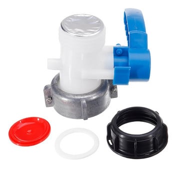 IBC Tank Adapter 1000L DN50 62/75Mm Liter 62Mm To Export Αρσενικό 2 ιντσών διακόπτη βαλβίδας πεταλούδας Αξεσουάρ Εργαλεία Εργαλεία κηπουρικής